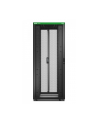 APC Easy Rack 42Ux800x1000 Roof/Side panel/castors/feet No Bottom 4 Brackets Kolor: CZARNY - nr 20