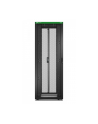 APC Easy Rack 82Ux800x1200 Roof/Side panel/castors/feet No Bottom 4 Brackets Kolor: CZARNY - nr 24