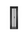 APC Easy Rack 82Ux800x1200 Roof/Side panel/castors/feet No Bottom 4 Brackets Kolor: CZARNY - nr 25