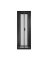 APC Easy Rack 82Ux800x1200 Roof/Side panel/castors/feet No Bottom 4 Brackets Kolor: CZARNY - nr 8