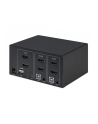 MANHATTAN Przełącznik KVM HDMI/USB 2x1 Dual-Monitor Video 4K 30Hz - nr 52