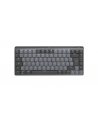 LOGITECH MX Mechanical Mini Minimalist Wireless Illuminated Keyboard - GRAPHITE - (D-E) - 2.4GHZ/BT - N/A - CENTRAL - TACTILE - nr 13