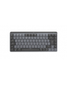 LOGITECH MX Mechanical Mini Minimalist Wireless Illuminated Keyboard - GRAPHITE - (D-E) - 2.4GHZ/BT - N/A - CENTRAL - TACTILE - nr 1