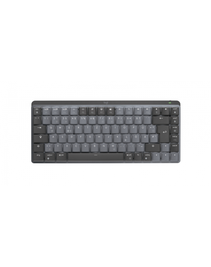 LOGITECH MX Mechanical Mini Minimalist Wireless Illuminated Keyboard - GRAPHITE - (D-E) - 2.4GHZ/BT - N/A - CENTRAL - TACTILE główny