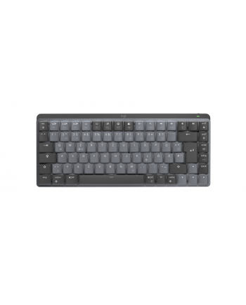 LOGITECH MX Mechanical Mini Minimalist Wireless Illuminated Keyboard - GRAPHITE - (D-E) - 2.4GHZ/BT - N/A - CENTRAL - LINEAR