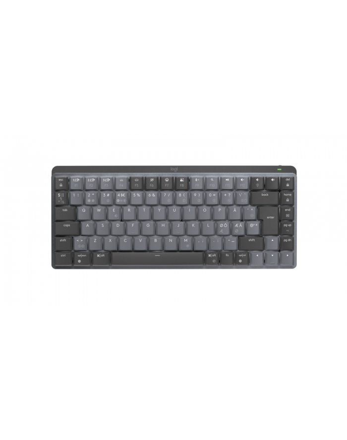 LOGITECH MX Mechanical Mini Minimalist Wireless Illuminated Keyboard - GRAPHITE - (PN) - 2.4GHZ/BT - N/A - NORDIC - LINEAR główny