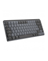 LOGITECH MX Mechanical Mini Minimalist Wireless Illuminated Keyboard - GRAPHITE - (UK) - 2.4GHZ/BT - N/A - EMEA - TACTILE - nr 8