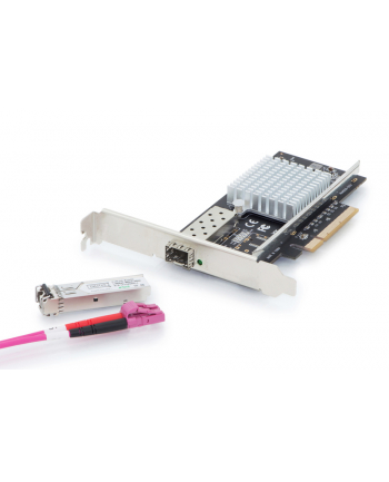 DIGITUS SFP 1 Port 10G PC / Express Card Intel JL82599EN Chipset Optical and Copper Module