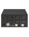 MANHATTAN Przełącznik KVM HDMI/USB 2x1 Dual-Monitor Video 4K 30Hz - nr 10