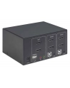 MANHATTAN Przełącznik KVM HDMI/USB 2x1 Dual-Monitor Video 4K 30Hz - nr 13