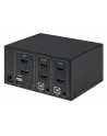 MANHATTAN Przełącznik KVM HDMI/USB 2x1 Dual-Monitor Video 4K 30Hz - nr 16