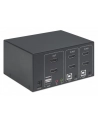 MANHATTAN Przełącznik KVM HDMI/USB 2x1 Dual-Monitor Video 4K 30Hz - nr 21