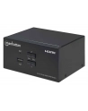 MANHATTAN Przełącznik KVM HDMI/USB 2x1 Dual-Monitor Video 4K 30Hz - nr 29