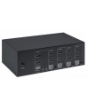 MANHATTAN Przełącznik KVM HDMI/USB 4x1 Dual-Monitor Video 4K 30Hz - nr 20