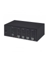 MANHATTAN Przełącznik KVM HDMI/USB 4x1 Dual-Monitor Video 4K 30Hz - nr 52