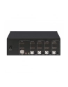 MANHATTAN Przełącznik KVM HDMI/USB 4x1 Dual-Monitor Video 4K 30Hz - nr 54
