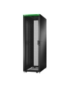 APC Easy Rack 42Ux600x1100 Roof/Side panel/castors/feet No Bottom 4 Brackets Kolor: CZARNY - nr 14