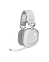 corsair Słuchawki bezprzewodowe HS80 RGB Gaming Spatial Audio białe - nr 25