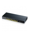 ZYXEL GS1900-10HP v2 8-port GbE L2 PoE Smart Switch + 2 SFP slots 802.3at desktop fanless 70 Watt - nr 11