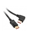 INLINE INLINE KABEL 8K (UHD-2) DISPLAYPORT KABEL, RECHTS GEWINKELT, SCHWARZ - 3M (17153R)  (17153R) - nr 1