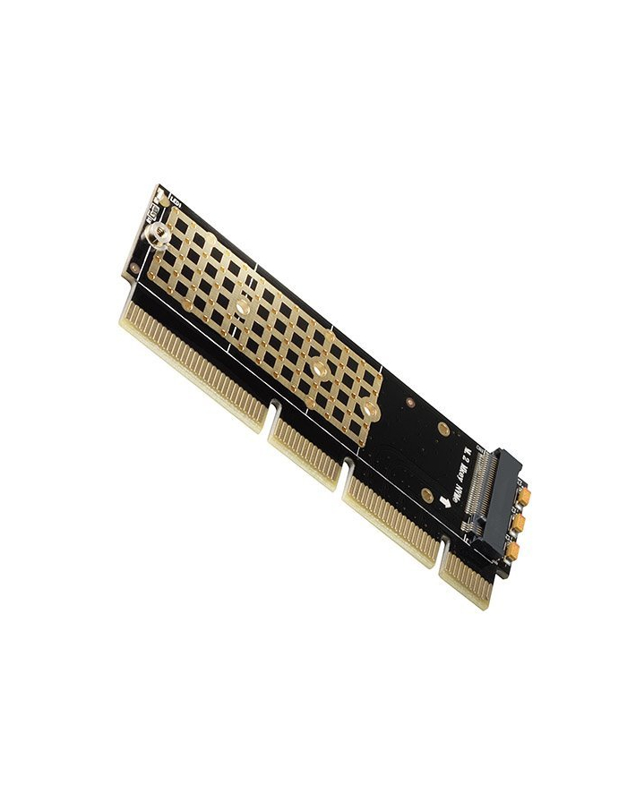 Axagon Pcem2-1U, Adapter Wewnętrzny Pcie X16/X8/X4 - M.2 Nvme M-Key Slot, 1U (Pcem21U) główny