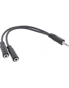 Kabel InLine InLine 3.5 mm Jack Rozgałęźnik męski na 2x 3,5 mm jack żeński Stereo 2m - nr 6