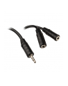 Kabel InLine InLine 3.5 mm Jack Rozgałęźnik męski na 2x 3,5 mm jack żeński Stereo 2m - nr 9