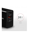 Axagon Ładowarka Quick i Smart 2x USB Port QC3.0/AFC/FCP + 5V-1.2A 24W (ACUQS24) - nr 2