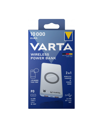 Powerbank Varta WIRELESS 2x 5000 mAh