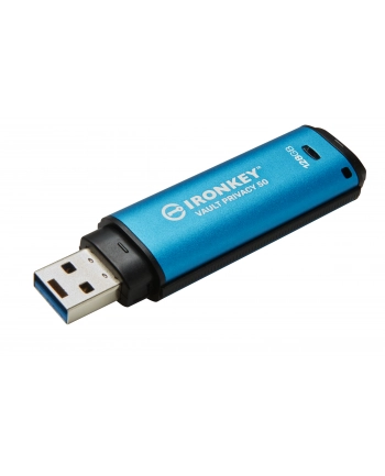 KINGSTON 128GB IronKey Vault Privacy 50 USB AES-256 Encrypted FIPS 197