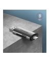 Axagon CRE-SAC, USB3.2 Gen 1 Type-C + Type-A zewnętrzny czytnik kart SD/microSD (AXN) - nr 15