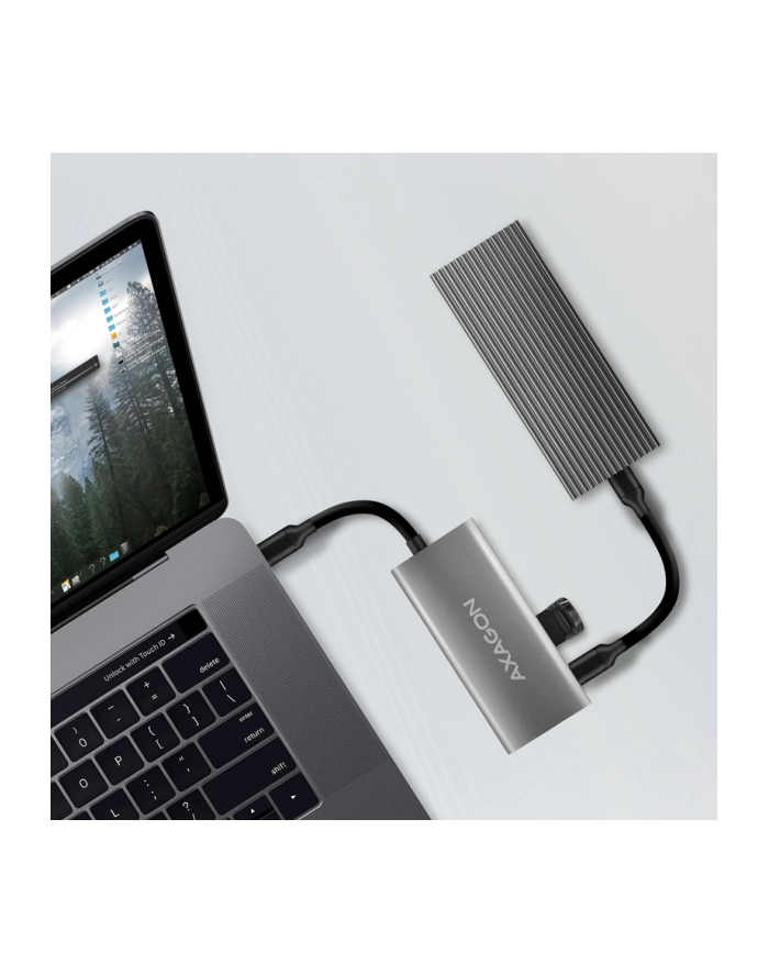 Axagon Hub Usb-c Speedster 4 10 Gbsp mac Os (HMC4G2) główny