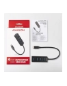 Axagon przenośny mini Hub Usb-c do 4xUSB 3.2 (HUEM1C) - nr 10