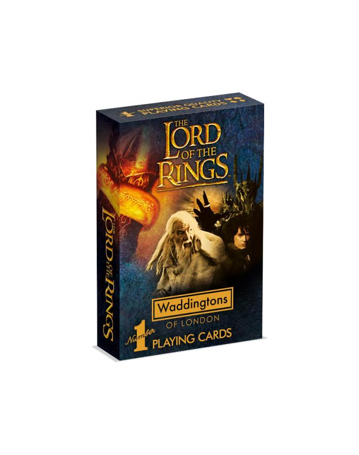 Karty do gry 55 listków Waddingtons No.1 Władca Pierścieni. The Lord of The Rings 00869  WINNING MOVES główny