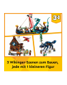LEGO 31132 CREATOR Statek Wikingów i Wąż Midgardu p4 - nr 22