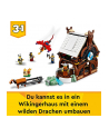 LEGO 31132 CREATOR Statek Wikingów i Wąż Midgardu p4 - nr 6