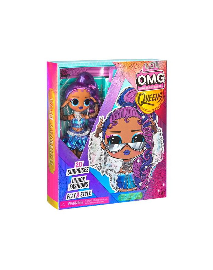 mga entertainment LOL Surprise OMG Queens Doll Runway Diva p4 579892 główny
