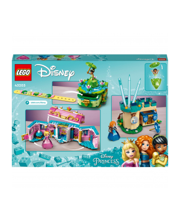 LEGO Disney Princess 43203 Zaklęte twory Aurory, Meridy i Tiany