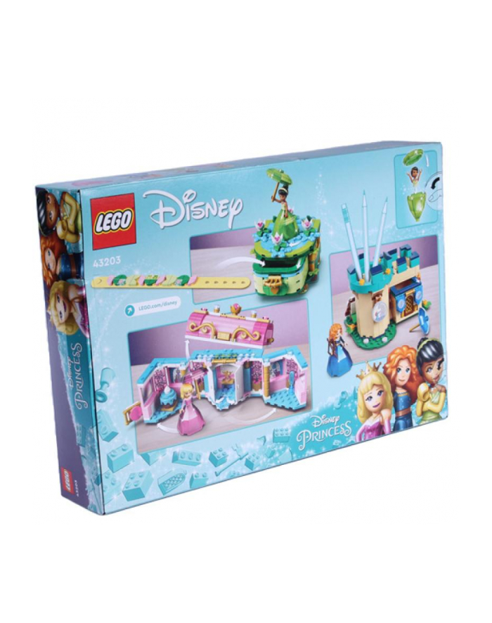 LEGO Disney Princess 43203 Zaklęte twory Aurory, Meridy i Tiany główny