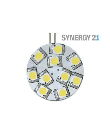 Synergy21 LED Retrofit G4 10x SMD LED, Trzonek G4, Ciepły Biały S21-LED-I000027