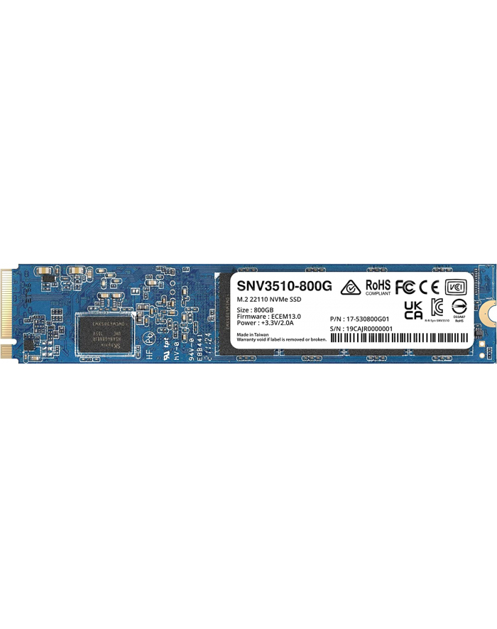 synology Dysk SSD SATA M2 22110 800GB SNV3510-800G główny