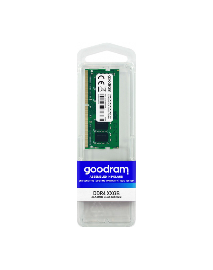 goodram Pamięć DDR4 SODIMM 16GB/2666 CL19 główny