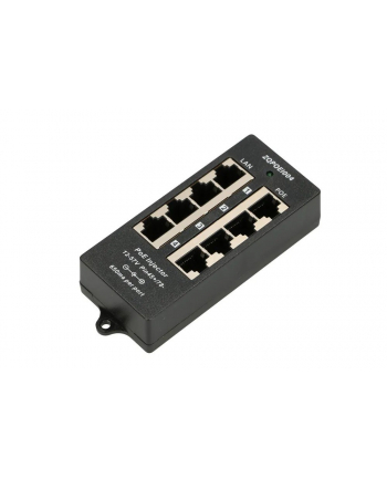 extralink POE INJECTOR 4 PORT IN BLACK CASE