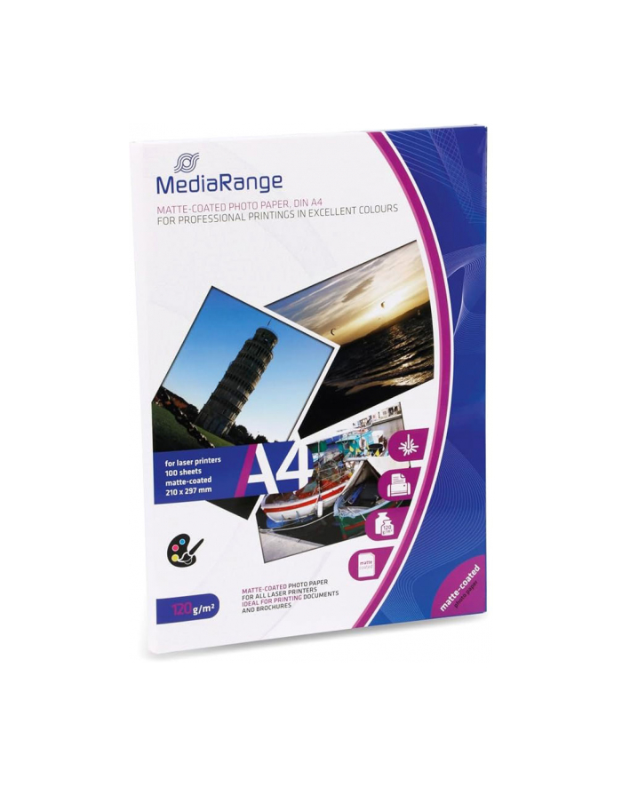 Mediarange Papier Matowy A4/120G/100 Arkuszy (Mrink106) główny