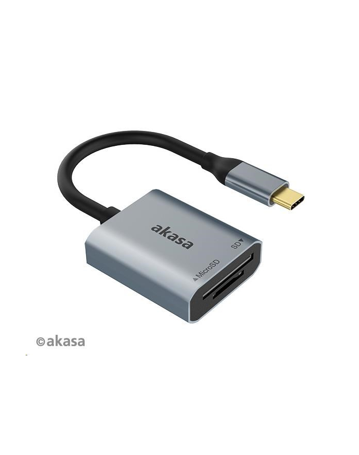 Akasa čtečka karet AK-CR-10BK (SD, microSD), externí, USB 3.2 Type-C (AKA) główny