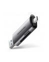 Axagon CRE-SAC, USB3.2 Gen 1 Type-C + Type-A zewnętrzny czytnik kart SD/microSD (AXN) - nr 15