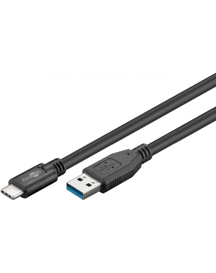 GOOBAY KABEL ŁADUJĄCY SUPER SPEED USB-C DO USB A 3.0 SYNC & CHARGE - DŁUGOŚĆ KABLA 3 M  () główny