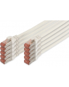 Digitus Patchcord CAT6, S-FTP,  2m, 10 sztuk (DK-1644-020-WH-10) - nr 6