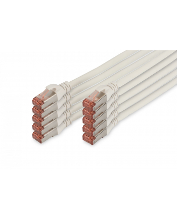 Digitus Patchcord CAT6, S-FTP, 1m, 10 sztuk (DK-1644-010-WH-10) nr 2