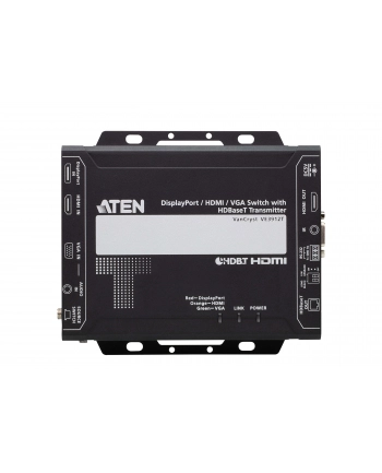 ATEN  VE3912T - 4096 X 2160 PIXELS - AV TRANSMITTER - 100 M - WIRED - BLACK - HDCP  (VE3912T)